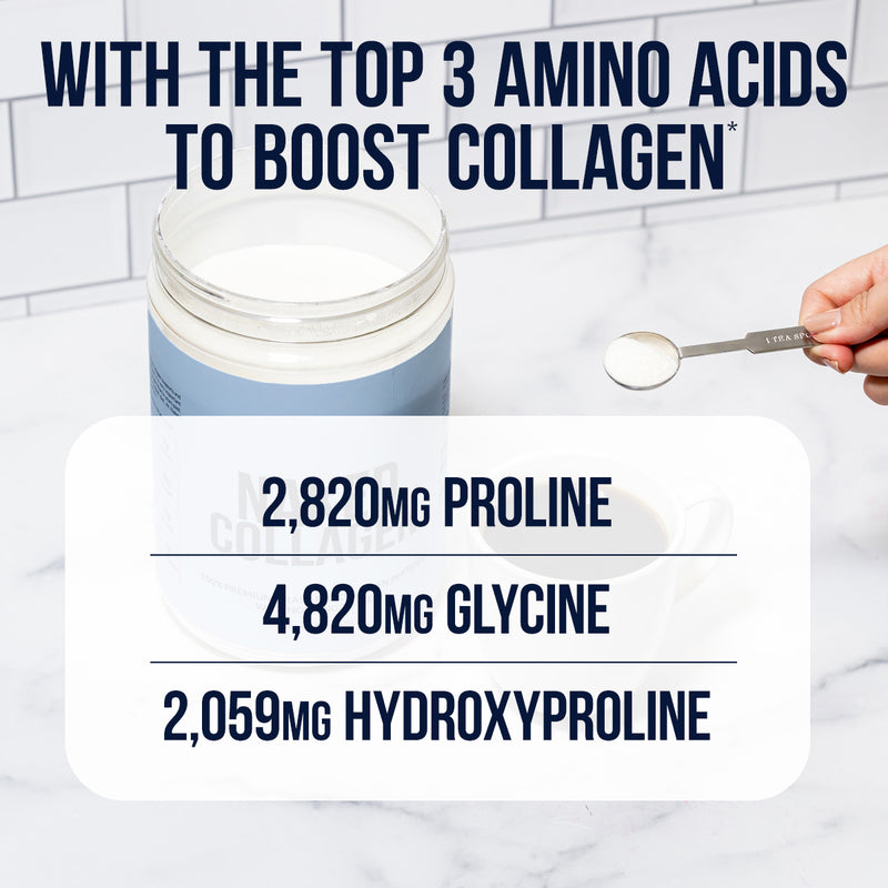 Vanilla Collagen Peptides with Hyaluronic Acid - Vanilla Advanced Collagen Peptides