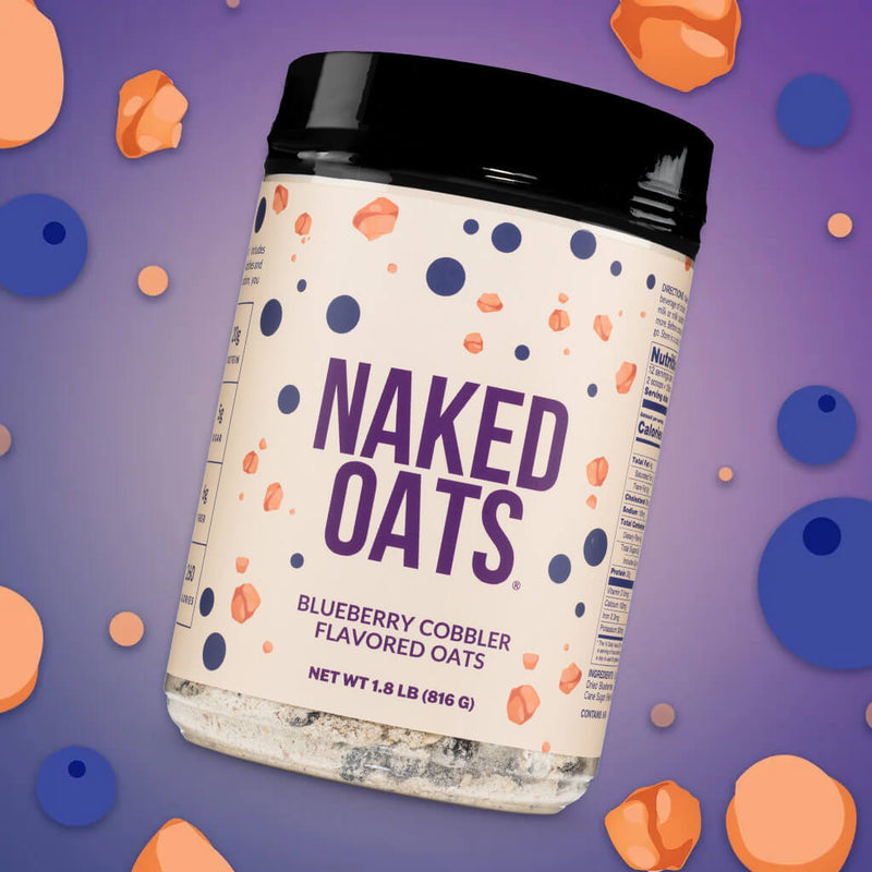 Blueberry Cobbler Protein Oats - Blueberry Cobbler