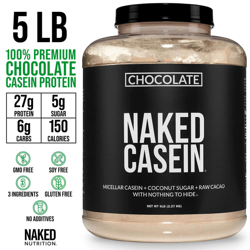 Chocolate Casein Protein Powder - 5LB - Chocolate